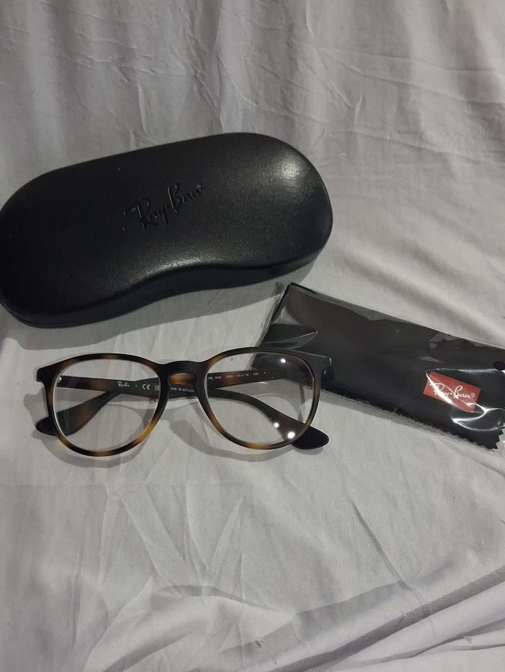 NWOT Rxable Ray-Ban RB7046 Tortoiseshell  Eyeglass Frames